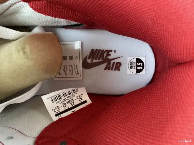 Cheap TBkick Metallic Jordan 1 Air Retro (2017) 555088-103 Red 0509